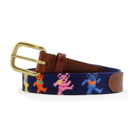 The Colonial Two Toned Woven Stretch Belt