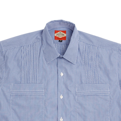 Monterey Classic Guayabera - Royal / Navy