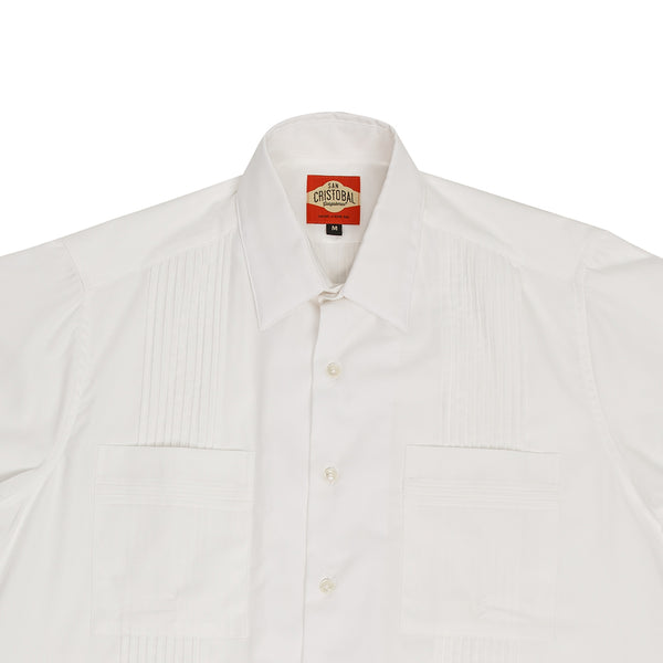 Dictator_Guayabera_White_Woven_Mexican_Shirt_for_Men