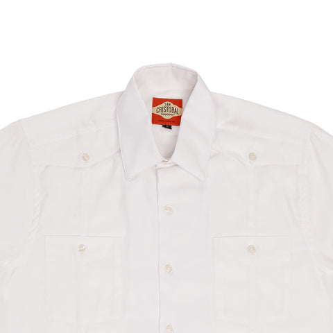 El Guapo Guayabera - Light Orange Linen