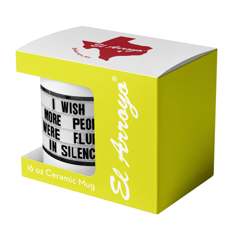 Coffee Mug - Fluent In Silence