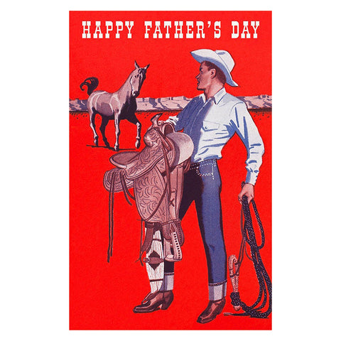 Happy Father's Day, Cowboy Card