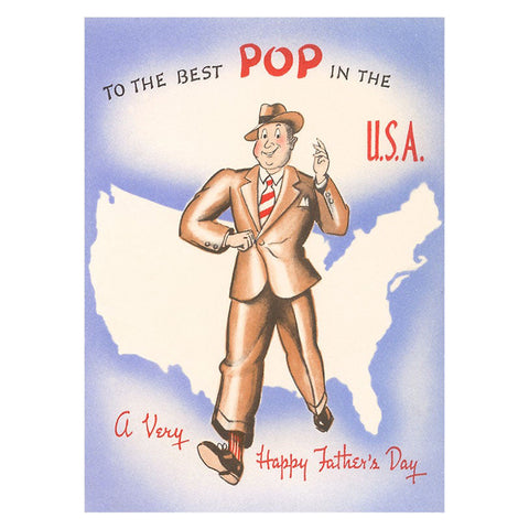 To the Best Pop in the USA Card