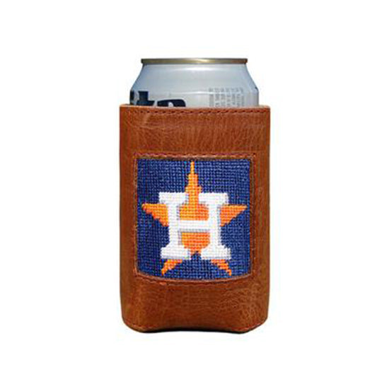 Houston Astros Needlepoint Can Cooler Houston Astros Needlepoint Can Cooler