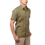 Hunting_Hemingway_Guayabera_Olive_Mexican_Shirt_for_Men