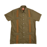 Hunting_Hemingway_Guayabera_Olive_Mexican_Shirt_for_Men