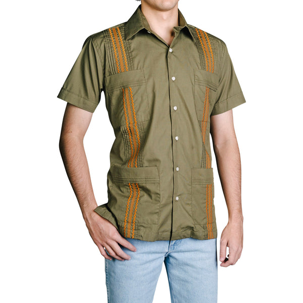 Hunting Hemingway Guayabera - Olive