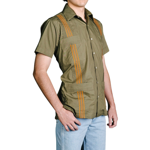 Hunting Hemingway Guayabera - Olive