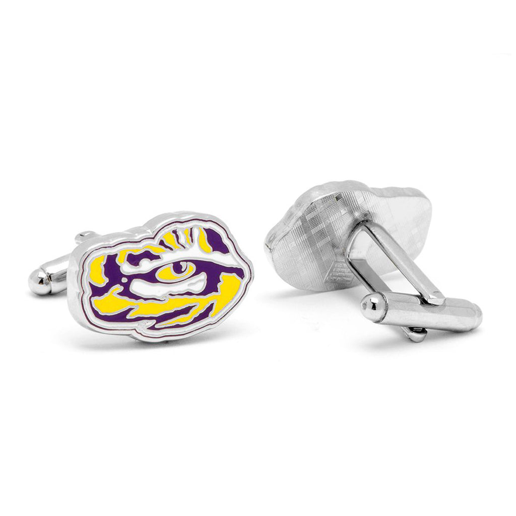 LSU Tiger's Eye Cufflinks LSU Tiger