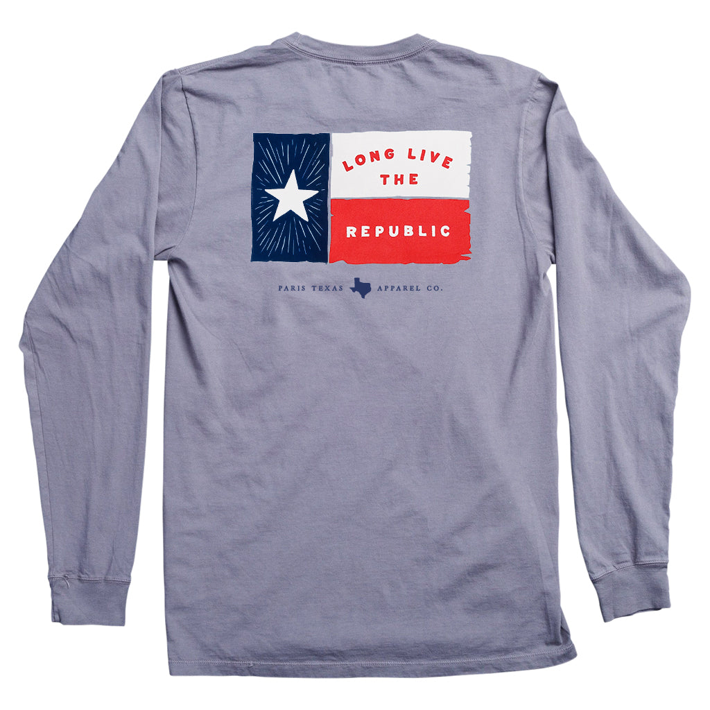 Lone_Star_Flag_Long_Sleeve_Pocket_T-Shirt_Graphite