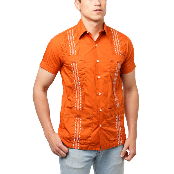 Longhorn_Game_Day_Guayabera_Mens_Mexican_Shirt_for_Men