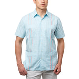 Nantucket_Hemingway_Guayabera_Aqua_Mexican_Shirt_for_Men