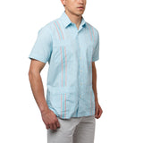 Nantucket_Hemingway_Guayabera_Aqua_Mexican_Shirt_for_Men