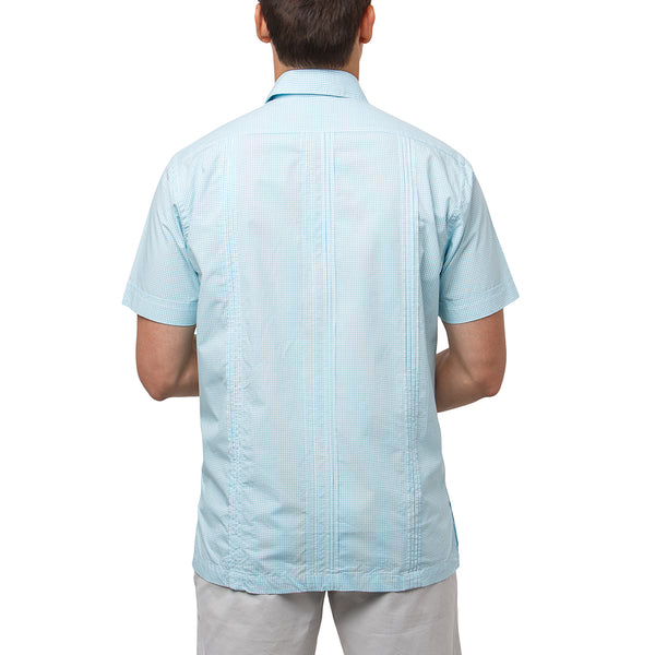 Nantucket_Hemingway_Guayabera_Aqua_Mexican_Shirt_for_Men