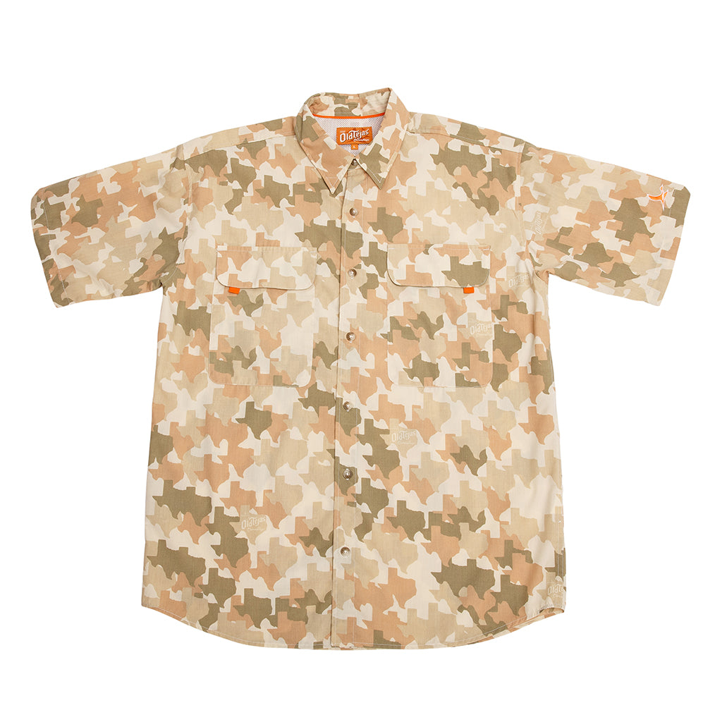 Old Tejas Camo Field Shirt - Tan Old Tejas Camo Field Shirt - Tan