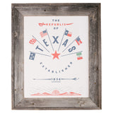 Republic of Texas Wall Art Print