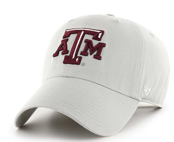 Texas A&M Clean Up '47 Hat - Gray