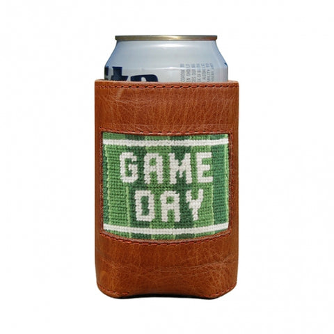 Game Day Needlepoint Can Cooler