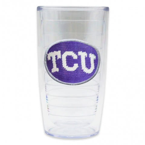 TCU Needlepoint Tervis Tumbler