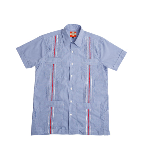 Panama Classic Guayabera -  Blue