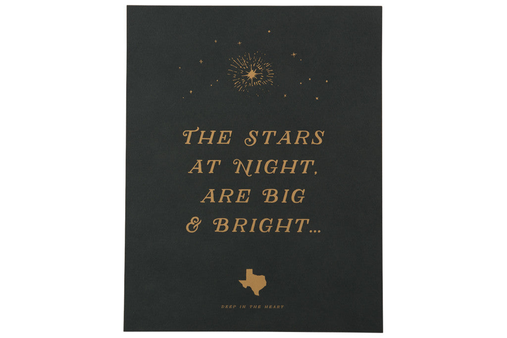 Stars at Night Print Stars at Night Print
