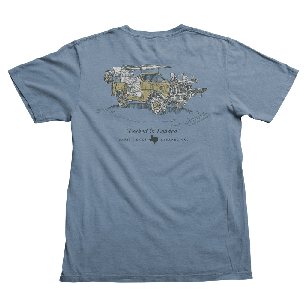 Texas Quail Rig Pocket T-Shirt - Slate Texas Quail Rig Pocket T-Shirt - Slate