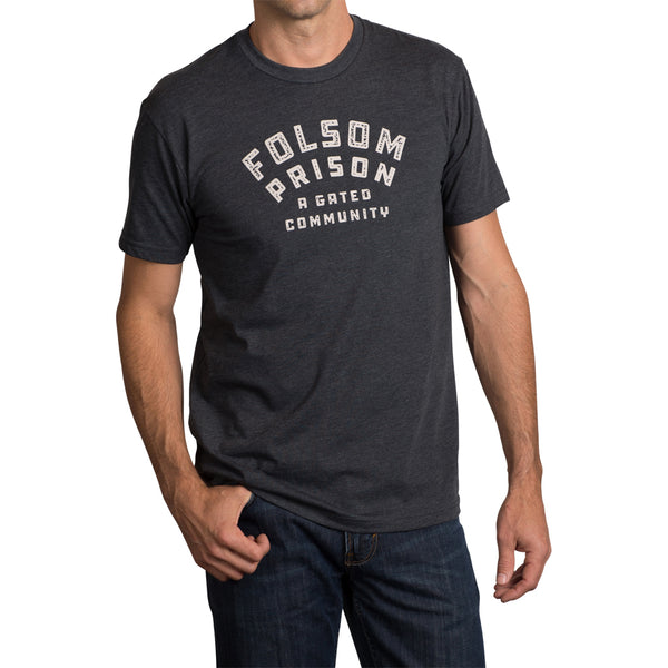 Folsom Prison T-Shirt - Charcoal