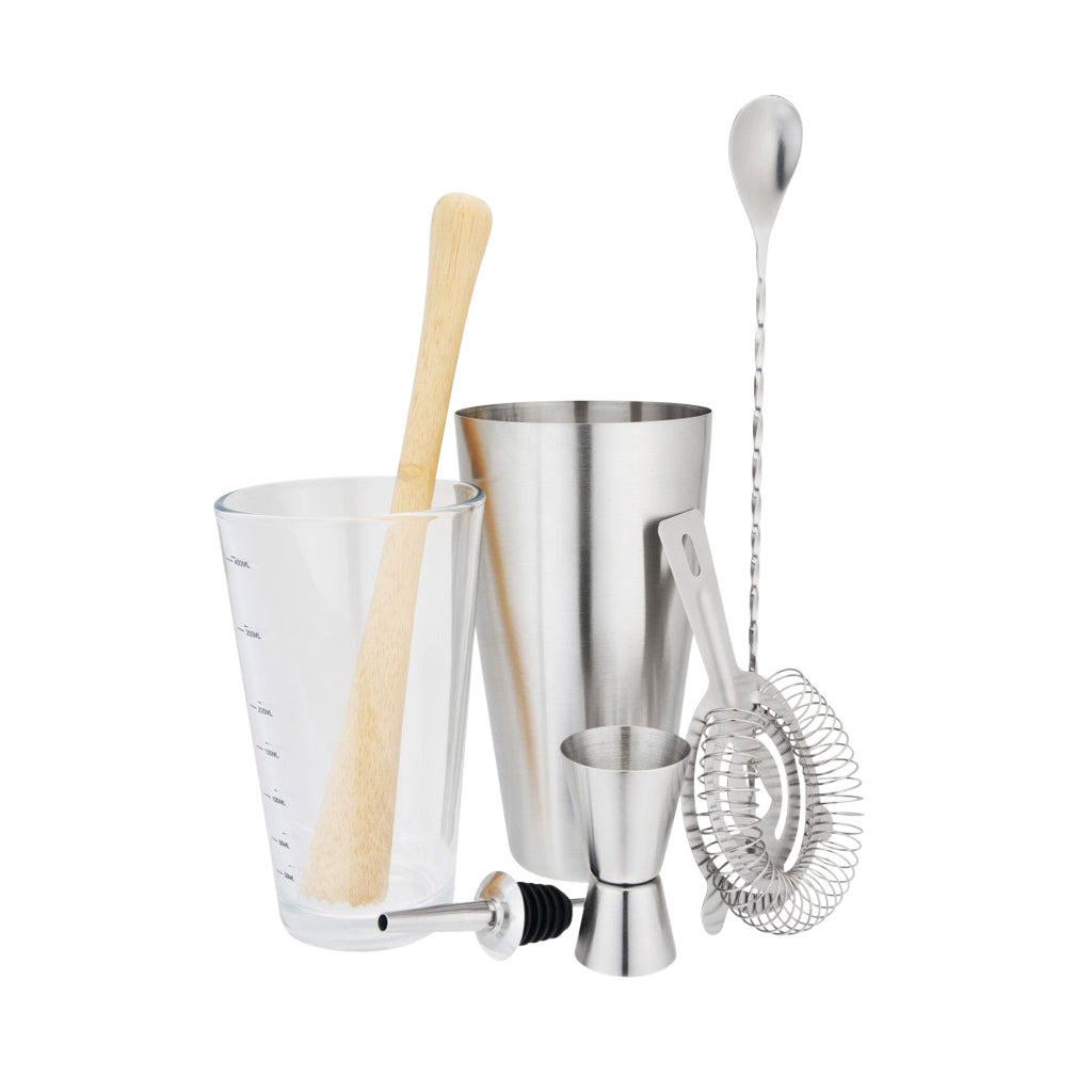 7 Piece Barware Set True Brands 7 Piece Barware Set