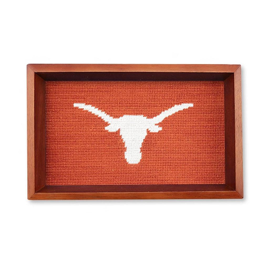 UT Needlepoint Valet Tray UT Needlepoint Valet Tray