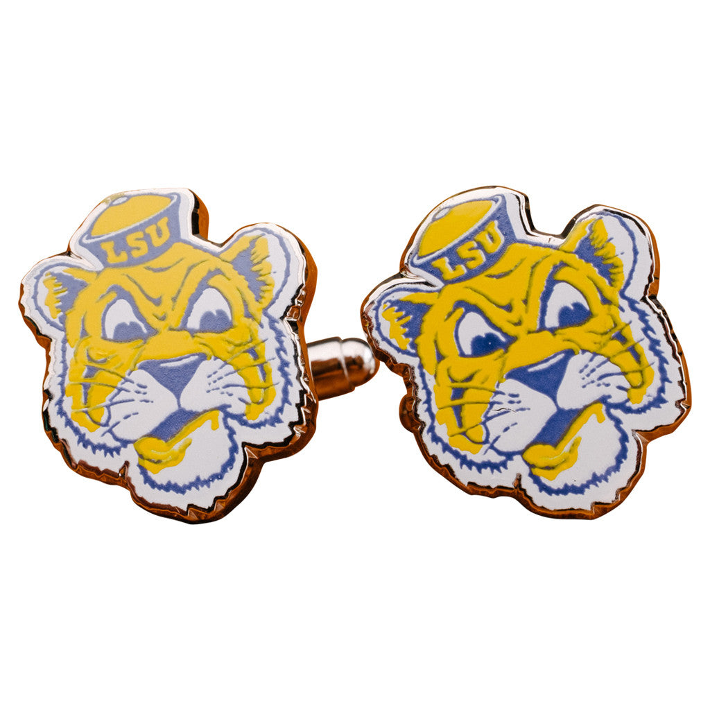 Vintage LSU Tigers Cufflinks Vintage LSU Tigers Cufflinks