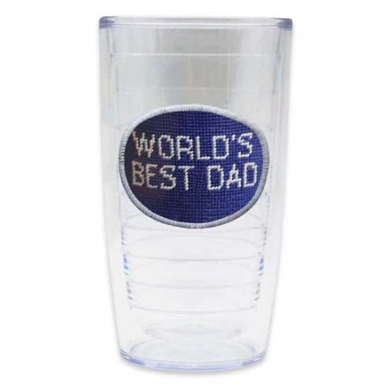 World's Best Dad Needlepoint Tervis Tumbler Worlds_Best_Dad_Needlepoint_Tervis_Tumbler