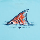 Youth_Red_Fish_Pocket_Tshirt_Aqua