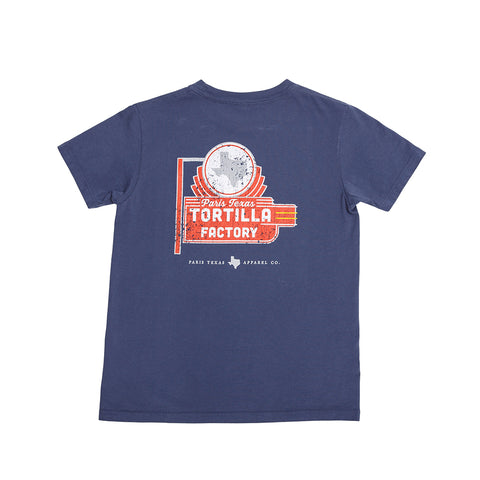 Youth Tortilla Factory T-Shirt - Navy