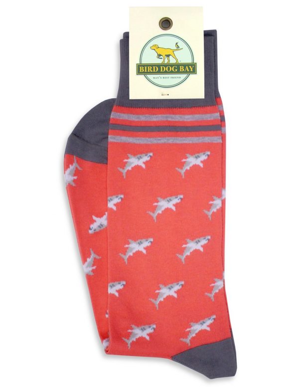 Shark Week Socks - Coral Shark Week Socks - Coral