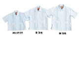 Monterey Boys Guayabera - Lagoon Blue