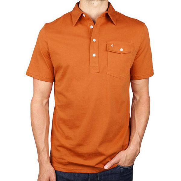 Stretch Players Shirt - Burnt Orange