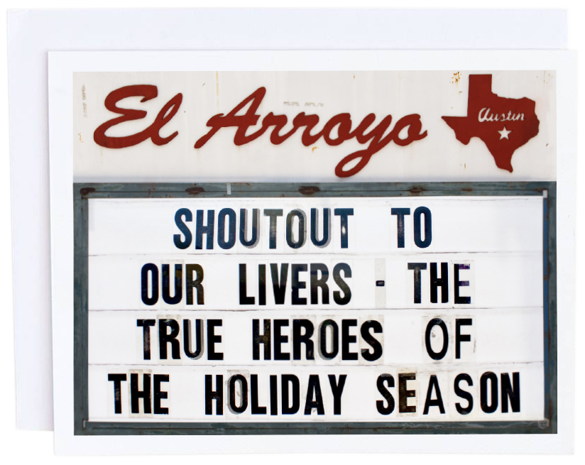 El Arroyo Card - Holiday Heroes El Arroyo Card - Holiday Heroes