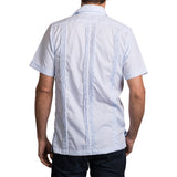 Guayabera Men's Shirt, Astros Hemingway Light Blue Mexican Shirts for Men 3