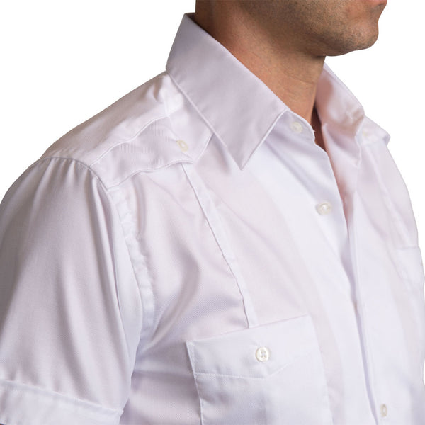 El Guapo Guayabera Shirts, Mexican Shirts for Men White 4