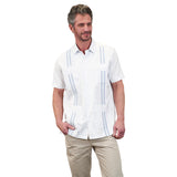 Positano Hemingway Guayabera - Blue