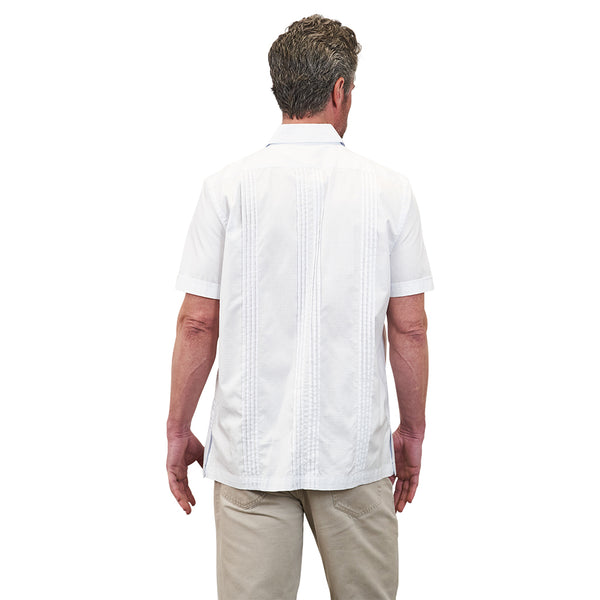 Positano Hemingway Guayabera - Blue