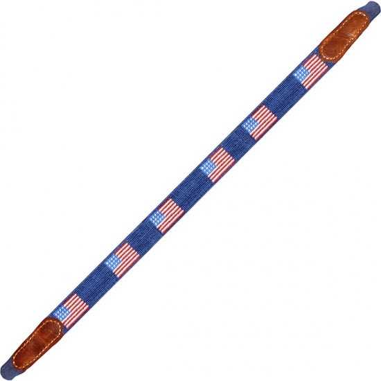 American Flag Needlepoint Sunglass Straps