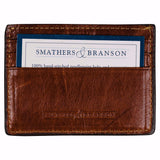 Smathers & Branson University of Texas Longhorns Needlepoint Card Wallet