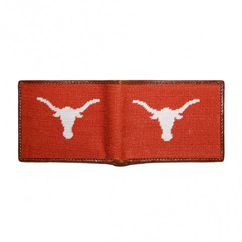 UT Needlepoint Bi-Fold Wallet