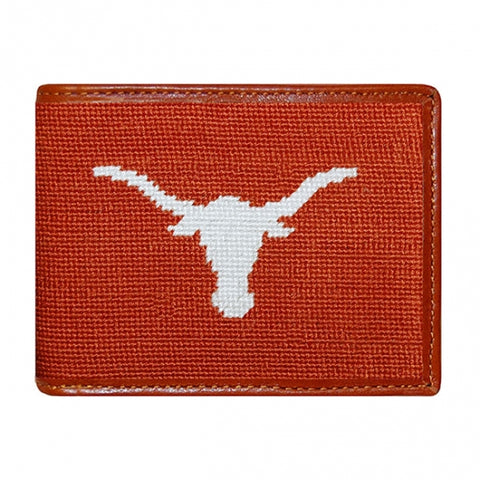 UT Needlepoint Bi-Fold Wallet