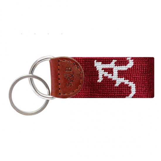 Alabama Needlepoint Key Fob Alabama Needlepoint Key Fob