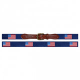 American Flag Needlepoint Belt