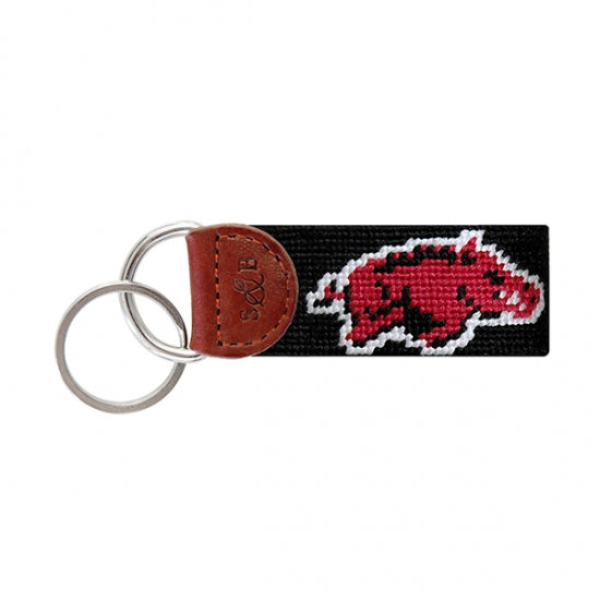 Arkansas Needlepoint Key Fob Arkansas Needlepoint Key Fob