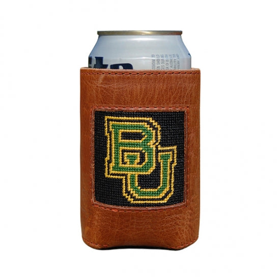 Baylor Needlepoint Can Cooler Smathers & Branson Baylor University Needlepoint Can Cooler