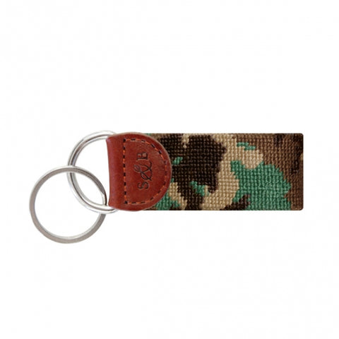 Dad Needlepoint Key Fob